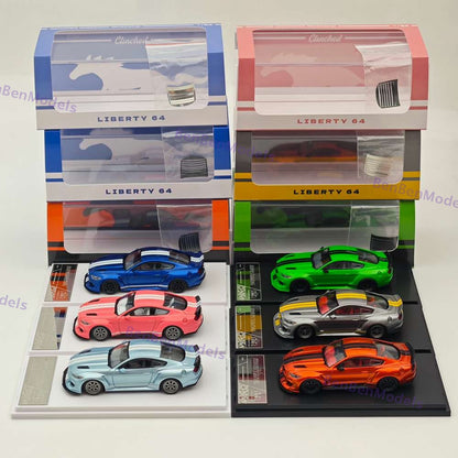 1:64 Liberty Mustang Clinched Widebody Muscle Sports Diecast Metal Car