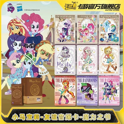 Kayou My Little Pony Magic Book Anime Collection Trading Card Booster Box Sealed