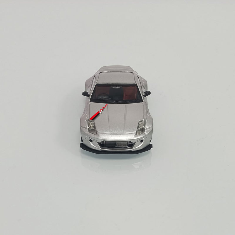 Pre-sale LMLF 1:64 Nissan 350Z Rocket Bunny Miniature Diecast Toys Car Models Miniature Hobby Collection Gifts