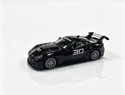 Rhino Model RM 1:64 599XX EVO Racing Sports Model Diecast Car Model Collection Gift with Openable Hood