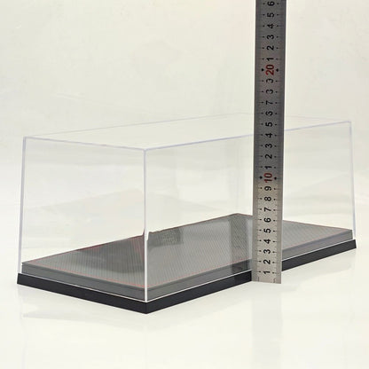 1:18 Acrylic Display Case Carbon Fiber Base Dustproof Collectible Storage Box for GCD VMB Xiaoguang DM Models