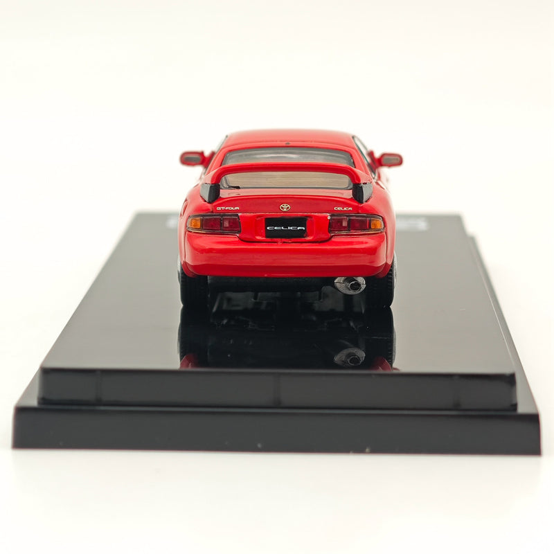 1/64 Hobby Japan Toyota CELICA GT-FOUR WRC Edition (ST205) w/ Engine HJ641064AR Red Diecast Models Car Collection Auto Toys Gift