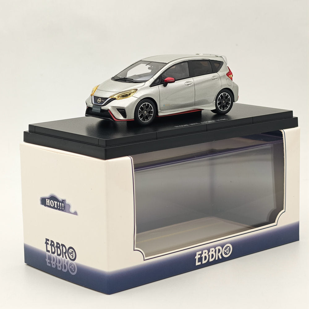 1/43 EBBRO 45440 NISSAN NOTE e-POWER NISMO 2017 Silver Resin Model Car Collection