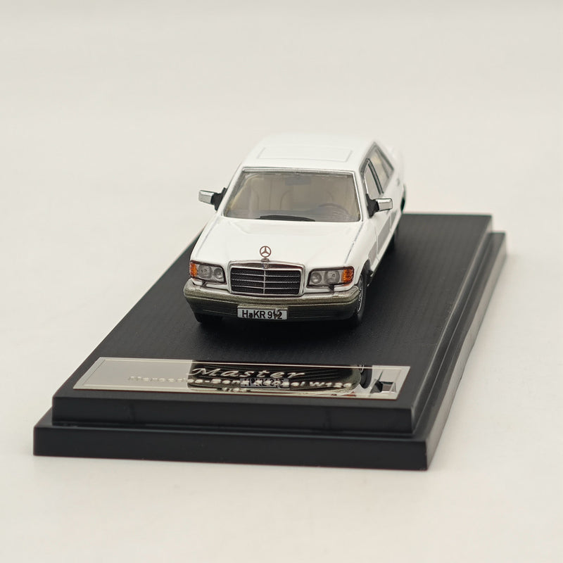 Master 1:64 Mercedes-Benz S560sel W126 Diecast Toys Car Models Miniature Hobby Collection Gifts