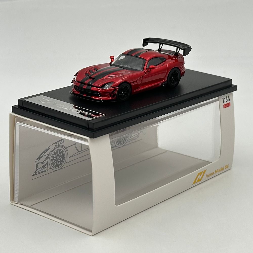Hone Model 1/64 Viper MK3 ACR Magnetic Hood Racing Sports Diecast Model Car