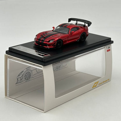 Hone Model 1/64 Viper MK3 ACR Magnetic Hood Racing Sports Diecast Model Car