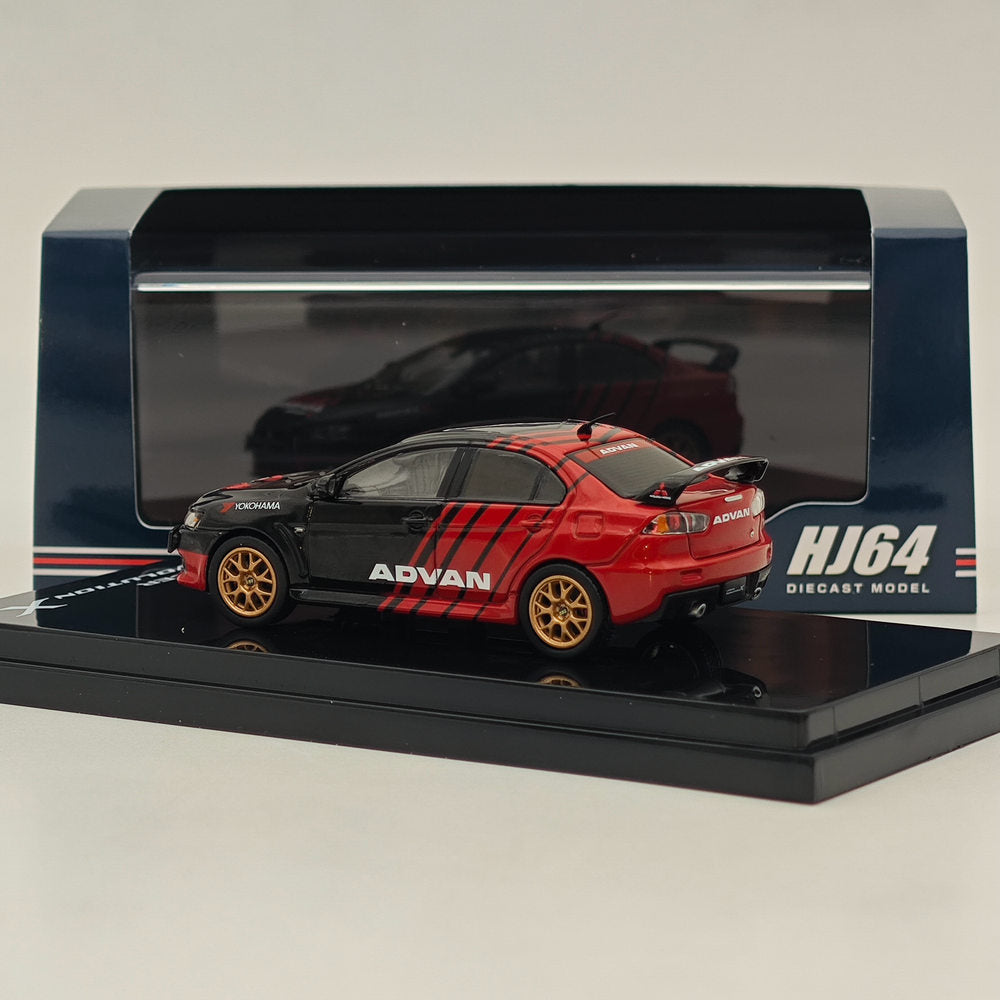 1/64 Hobby Japan Mitsubishi Lancer Evolution X Yokohama Advan Couleur HJ644053AV 