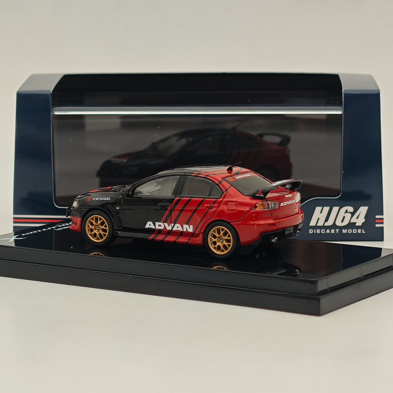 1/64 Hobby Japan Mitsubishi Lancer Evolution X Yokohama Advan Color HJ644053AV