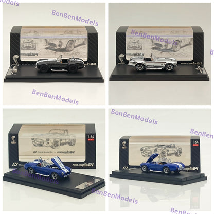 Fine Works 1/64 Ford SHELBY COBRA 427S/C Diecast Models Car Limited Collection