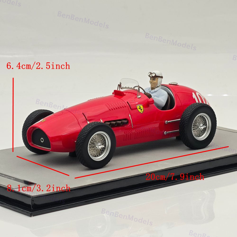 Tecno 1/18 Ferrari 500 F2 Mythos Gp Nurburgring N.Farina 1952 #102 TMD18-66D