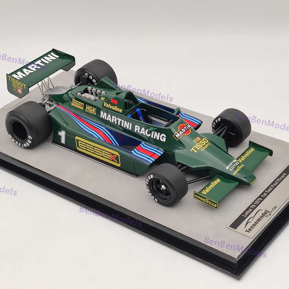 1/18 Tecnomodel Lotus 79 1979 1st Test Paul Ricard Nigel Mansell Mythos Series