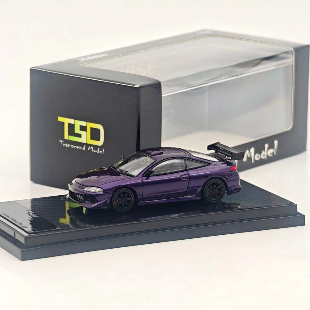 Transcend model 1:64 1995 Eclipse GS Coupe Sports Model Diecast Metal Car Limited Collection (5 Variants)