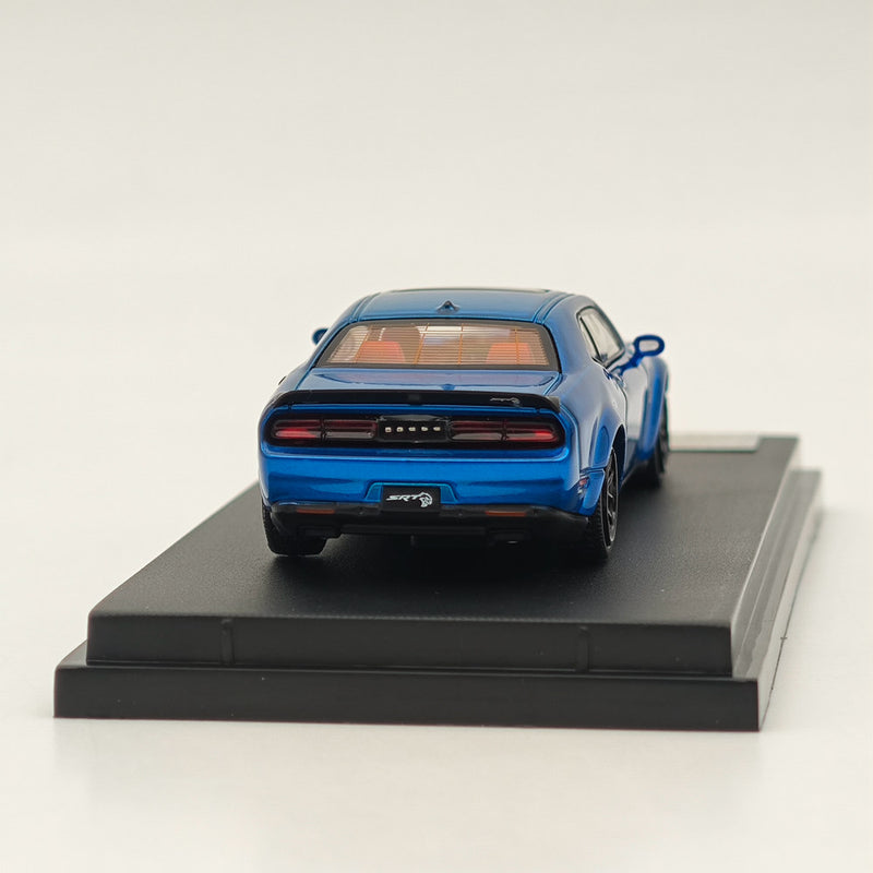 1:64 SH Dodge SRT Hellcat Muscle Sports Diecast Model Car Collection Blue