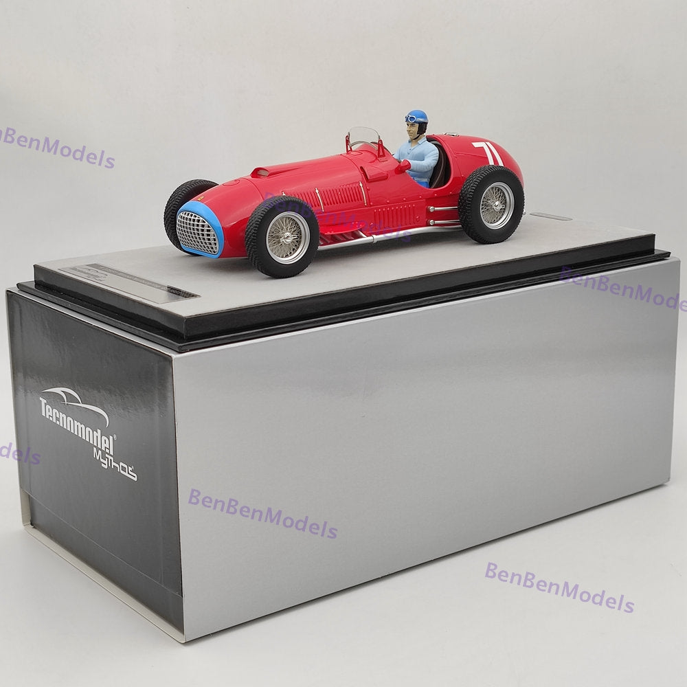 1/18 Tecnomodel Mythos Ferrari 375 F1 #71 Winner Nurburgring GP 1951 A.Ascari
