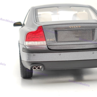 DNA Collectibles 1/18 Volvo S60 R 2003 DNA000107 Resin Model Car Grey Metallic
