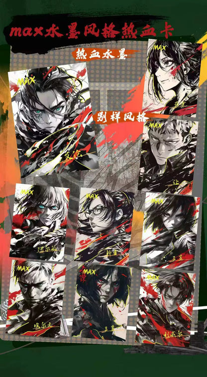 Attack On Titan Premium 30 Pack Booster Box Trading Card Anime CCG NEW Youka