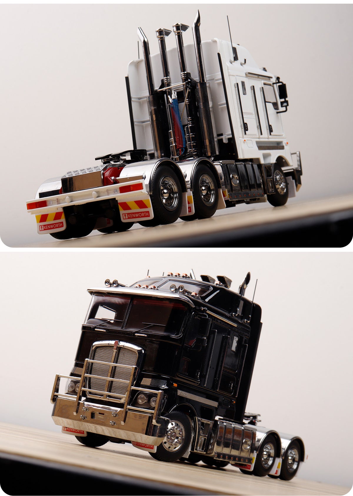 Kenworth K200 Kenworth Australia Heavy Truck Mop Head Exclusive 1:32 Alloy Trailer Model