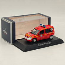 1/43 Norev Citroen Berlingo Pompiers-Secours Medical 2004 modèle de voiture moulé sous pression rouge 
