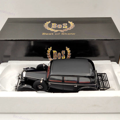 1/18 BOS Mercedes Benz 260D Pullman Limousine Black 1937 Limited Collection