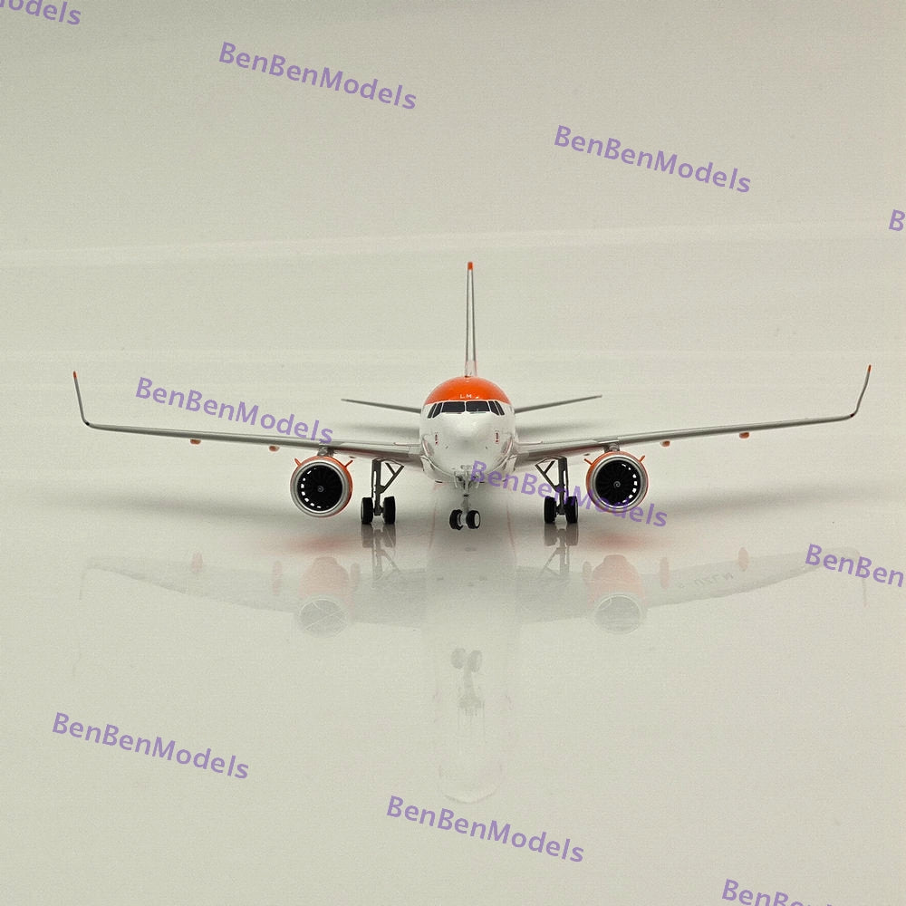 EasyJet  Airbus A320neo G-UZLM -JFOX JF-A320-046 Diecast Model WITH STAND 1:200