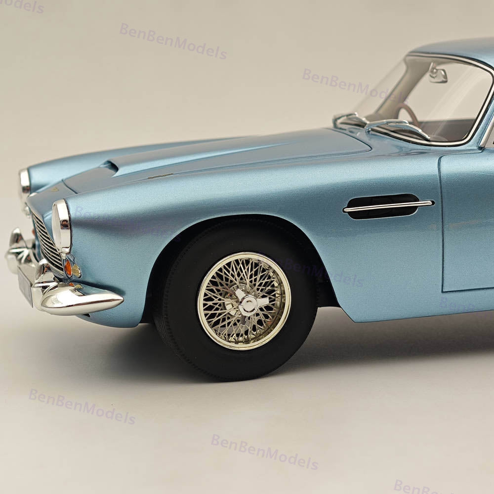 CULT 1:18 Aston Martin DB4 Blue Metallic Resin Model Car Collection CML062-1