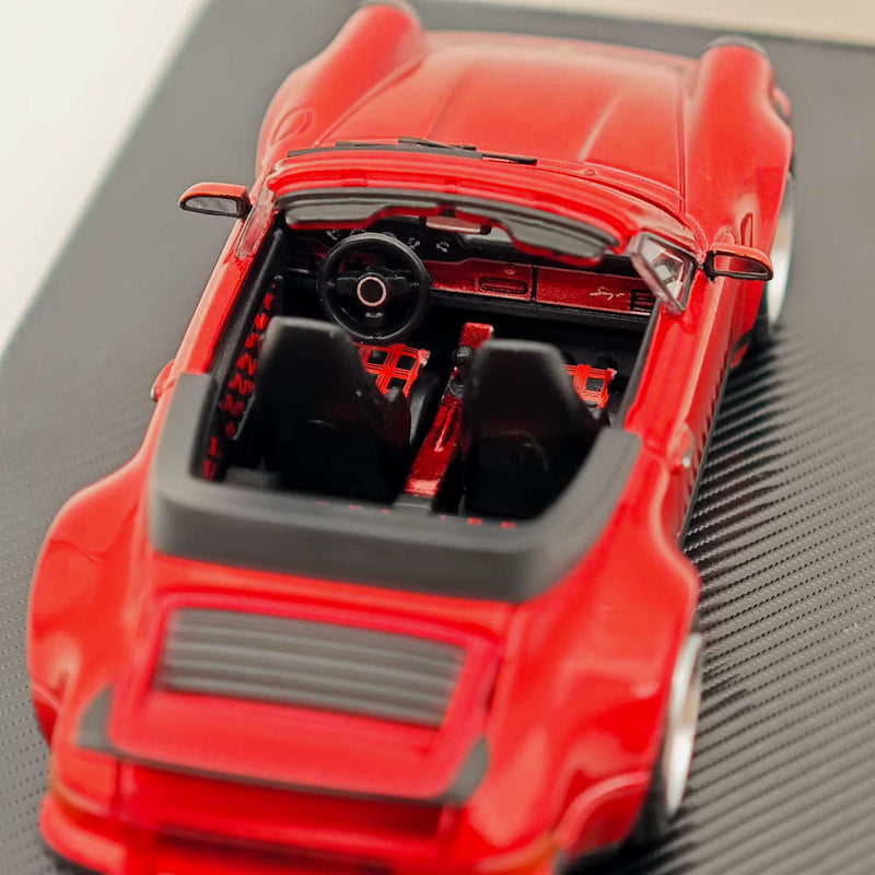 RHINO MODEL RM 1:64 Porsche Singer Turbo Study Cabriolet 930 Diecast Toys Car Collection Gifts Limited Edition
