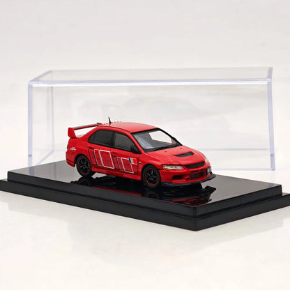 1:64 Hobby Japan Lancer GSR Evolution IX RALLIART Red Solid HJ646054R alloy car model