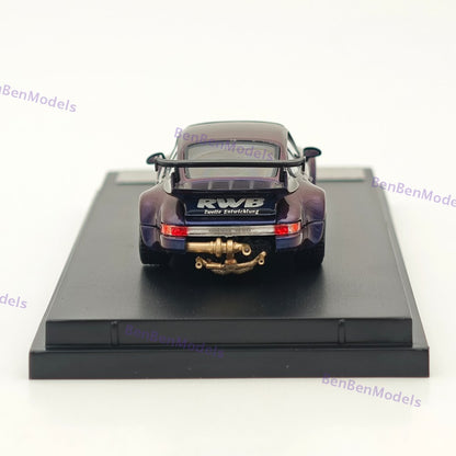 1:64 SW Porsche RWB 964 Classic Sports Model Diecast Model Car Limited Edition