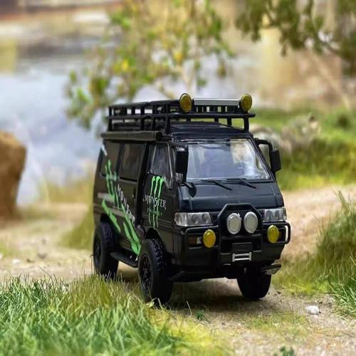 Autobots Models 1:64 Delica 4X4 Star Wagon Van Diecast Toys Car Miniature Vehicle Hobby Collectible Gifts