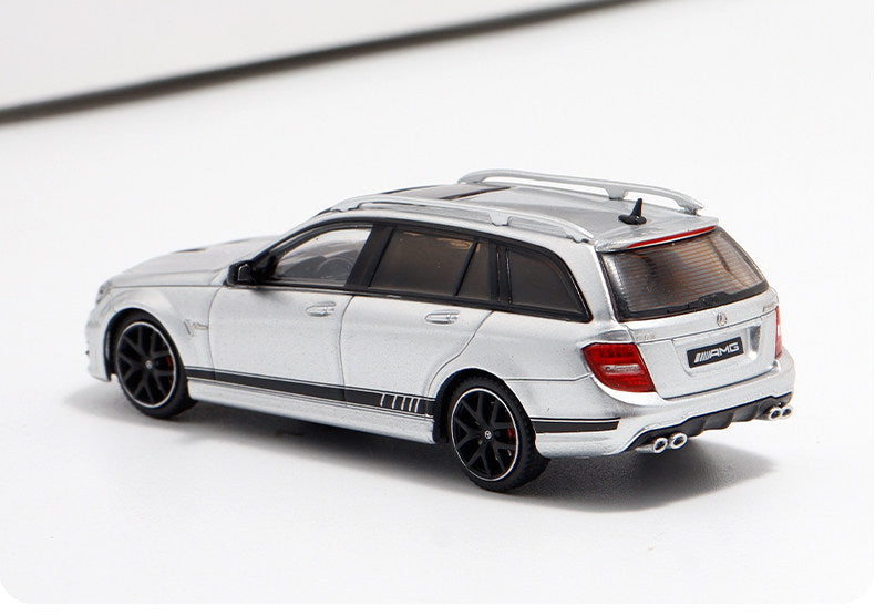 Flame 1:64 C63 V8 Edition 507 Wagon Travel Simulation Alloy Car Model
