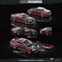 Mortal 1/64 Mark II JZX100 Simulation Alloy Car Model Collection Decoration Gift