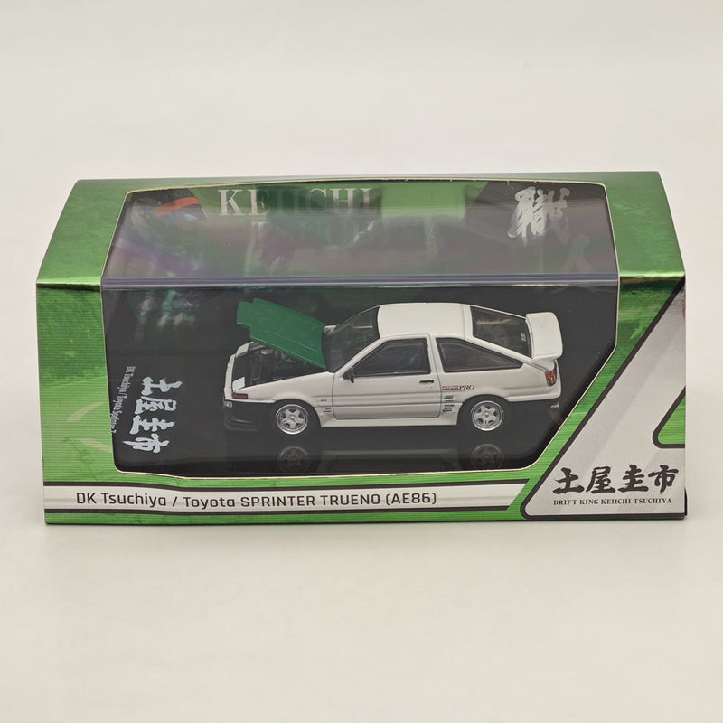 Hobby Japan 1/64 Toyota SPRINTER TRUENO (AE86) DRIFT KING DK Tsuchiya HJ646052DK Diecast Model Car Limited Collection