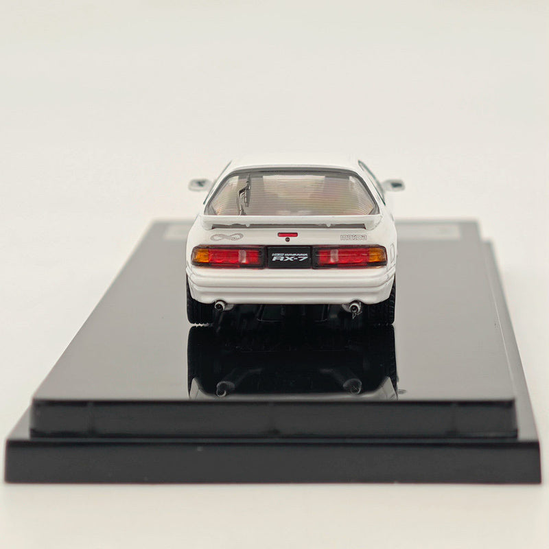 Hobby Japan 1:64 Mazda RX-7 (FC3S) Infini Crystal White HJ641043FW Diecast Models Car Collection