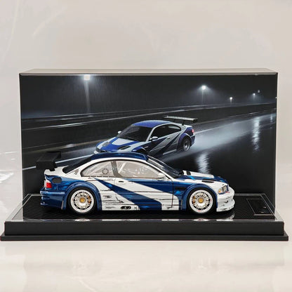 Prévente SW 1:18 M3 GTR E46 Need For Speed Édition Limitée Maquette de Voiture en Résine Cadeaux de Collection