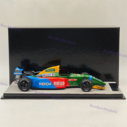 1/18 Tecnomodel Benetton B190 1990 Monaco GP Nelson Piquet #20 Resin Model Car