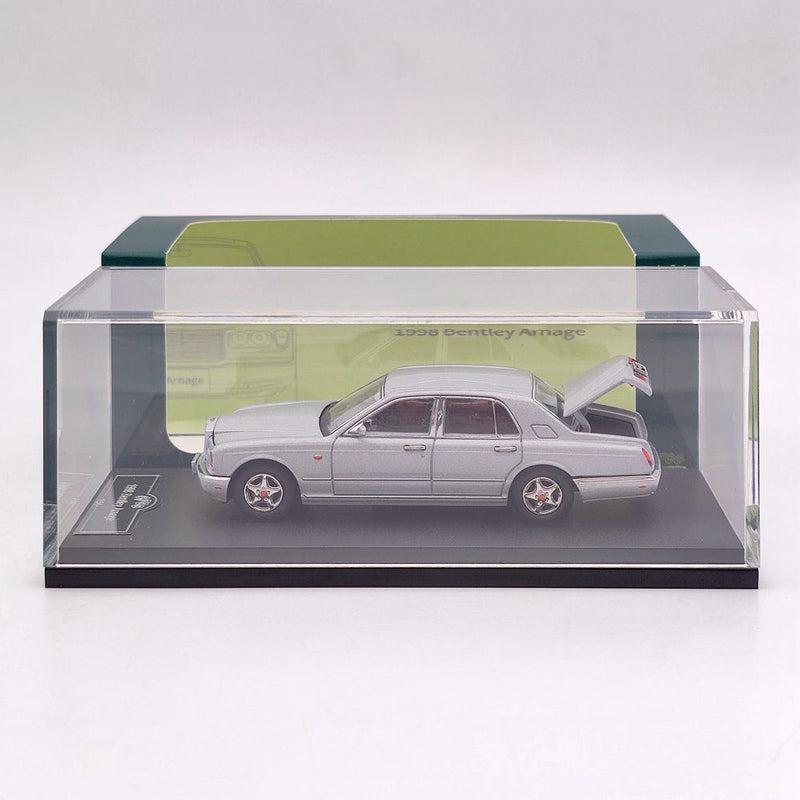 GFCC TOYS 1:64 1998 Bentley Arnage Silver Diecast Car Model Limited Collection Toys Gift