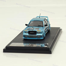 1/64 RM Mercedes Benz 190 EVO II Blue Wide-Body Modified Diecast Model Car