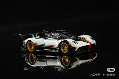 1/64 Almost Real Zonda R White Italian Livery HEC 2026 Diecast Model Toys Car
