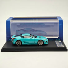 1/64 Stance Hunters Lexus LFA High REV Series Modèle de voiture en résine verte Collection limitée 299 Jouets automobiles Cadeau 