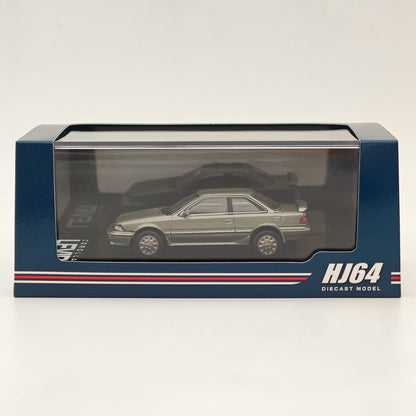 Modèle réduit de voiture moulée sous pression Toyota COROLLA LEVIN GT APEX AE92 grisâtre Hobby Japan 1/64 