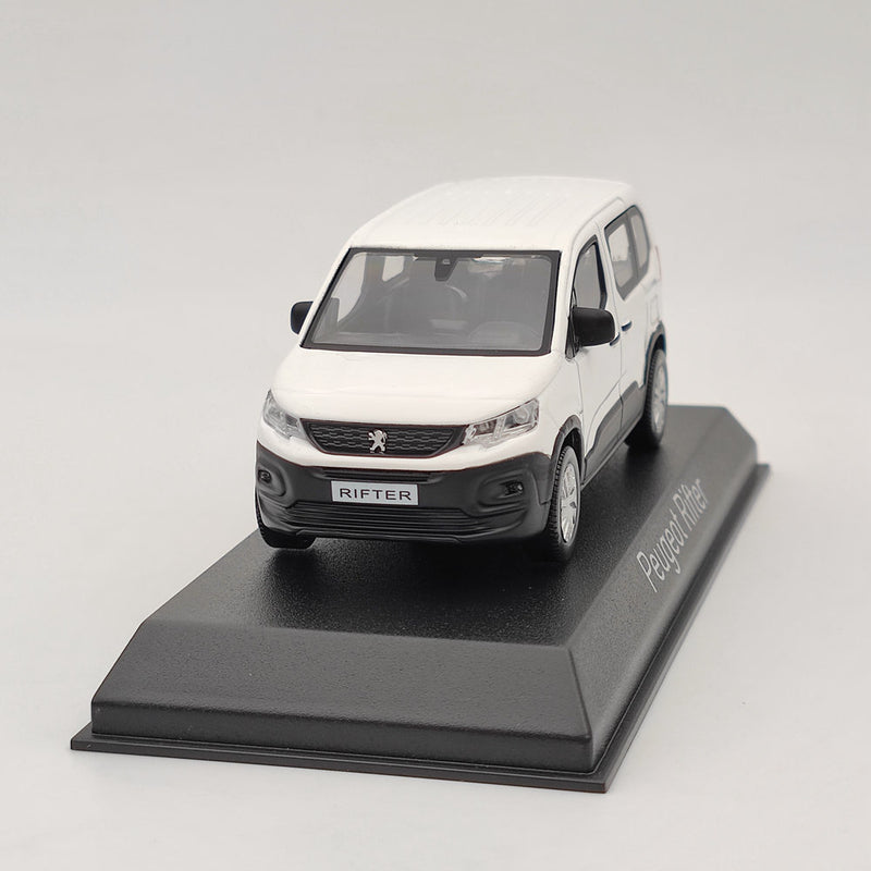 1/43 Norev Peugeot Rifter 2018 White Diecast Models Car Christmas Gift Toys Gift