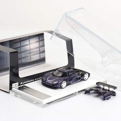 AM 1:64 Koenigsegg CCGT Horizon Racing Alloy Model Open hood Ideal Gift Display Piece