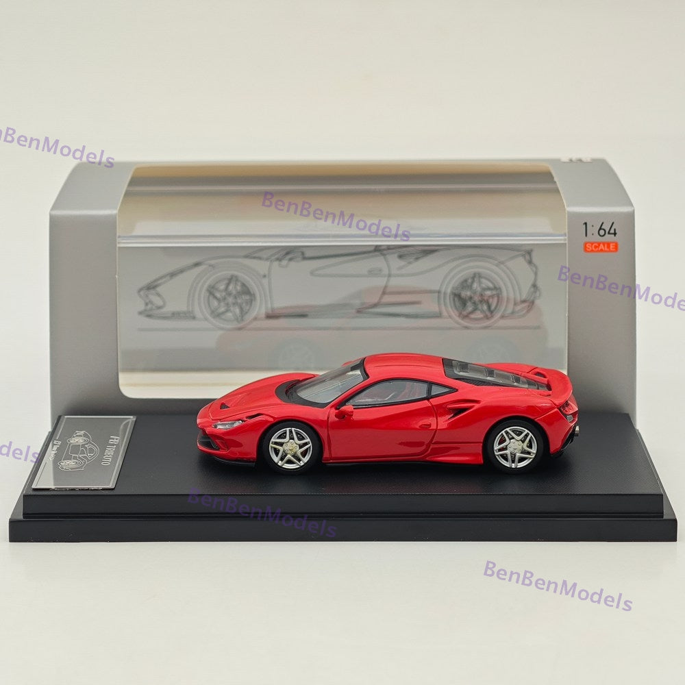 1/64 Hone Model F8 Tributo Supercar Diecast Model Car Limited Collectible Hobby