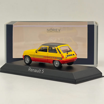 1/43 Norev Renault 5 TS 1978 Monte Carlo Yellow Diecast Model Cars Collection