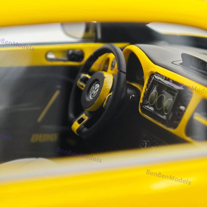 1/18 Volkswagen Beetle Dune Concept Radscale Yellow Resin Car Limited Collection