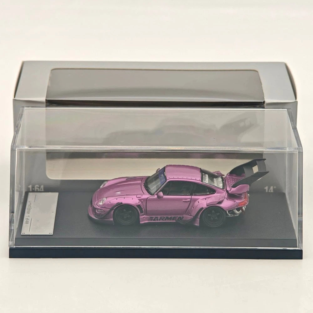 1:64 SW 993 Carmen Purple Metallic Limited Collectible alloy car model