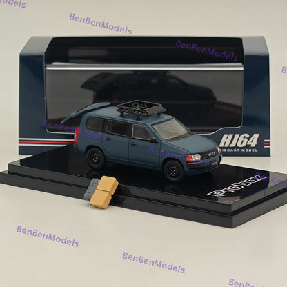 1/64 Hobby Japan Toyota PROBOX CUSTOMIZED VER Matte Blue HJ643062BL Models Car