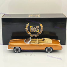 1/18 Bos Eldorado Convertible 1976 Metallic Bronze Resin Model Car
