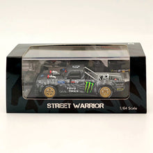 Street Weapon 1:64 1977 Ford F-150 Hoonitruck Tianmen - Collection de modèles de voitures moulées sous pression Pick Up noires 