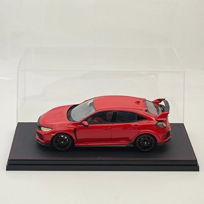 1:18 Acrylic Display Case with Leather Base Dustproof Transparent Model Car Box